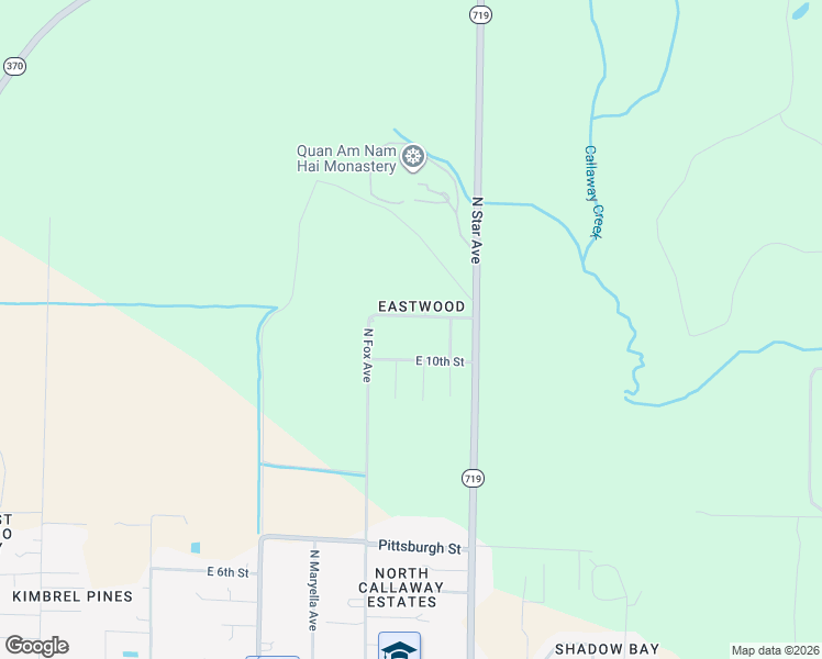 map of restaurants, bars, coffee shops, grocery stores, and more near 7318 East 11th Street in Panama City