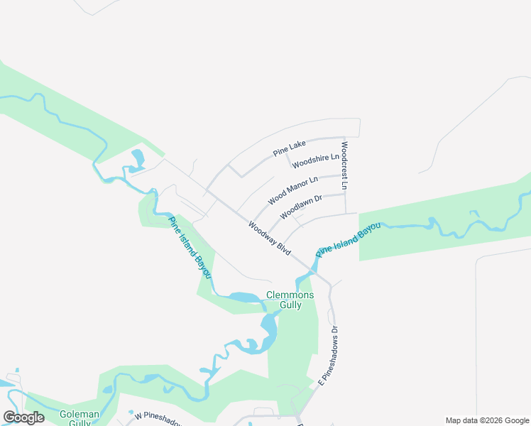 map of restaurants, bars, coffee shops, grocery stores, and more near 111 Wood Manor Lane in Sour Lake