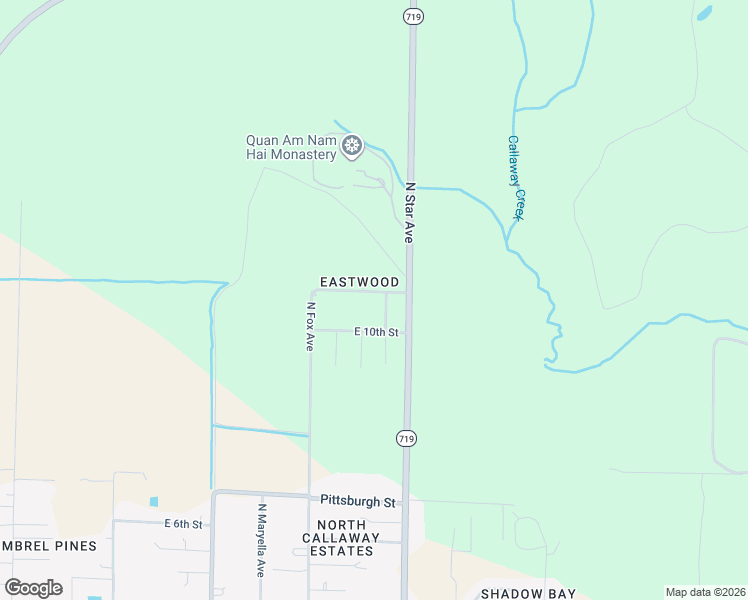 map of restaurants, bars, coffee shops, grocery stores, and more near 7318 East 11th Street in Panama City