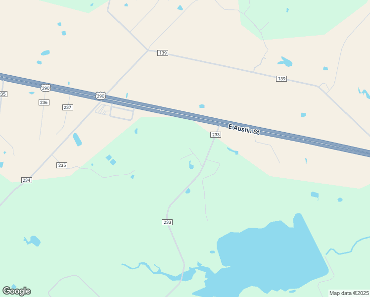 map of restaurants, bars, coffee shops, grocery stores, and more near 1026 Cr 233 in Giddings