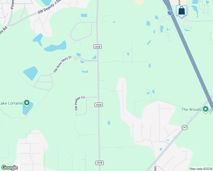 map of restaurants, bars, coffee shops, grocery stores, and more near 171 Southwest Merrimack Place in Lake City