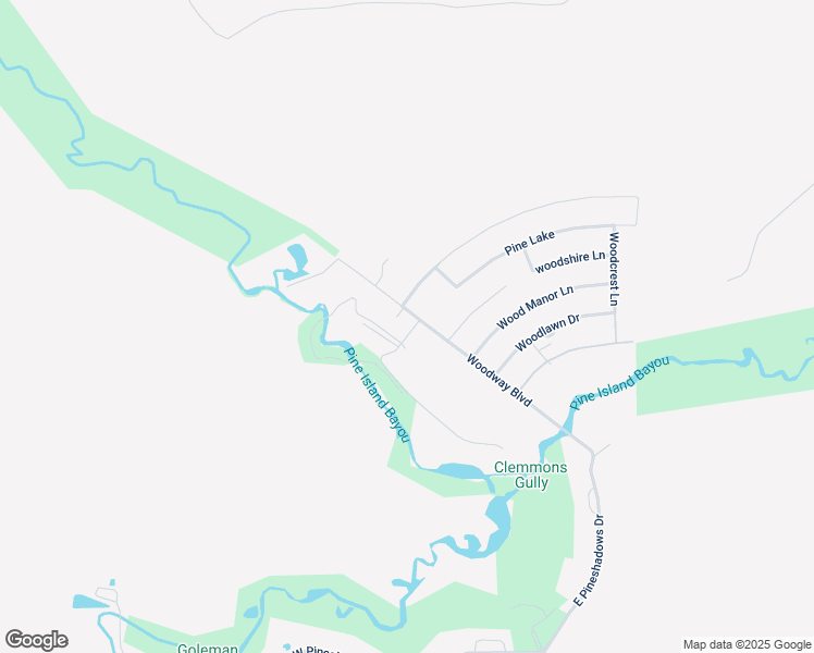 map of restaurants, bars, coffee shops, grocery stores, and more near 1350 Woodway Boulevard in Sour Lake