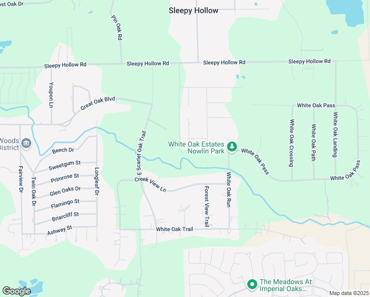 map of restaurants, bars, coffee shops, grocery stores, and more near 1401 Wolf Den Street in Conroe