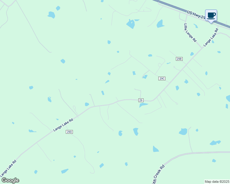 map of restaurants, bars, coffee shops, grocery stores, and more near 1106 Lange Lake Road in Brenham