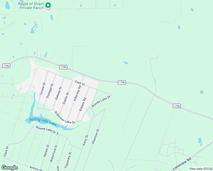 map of restaurants, bars, coffee shops, grocery stores, and more near 31365 Farm to Market Road 1736 in Hempstead