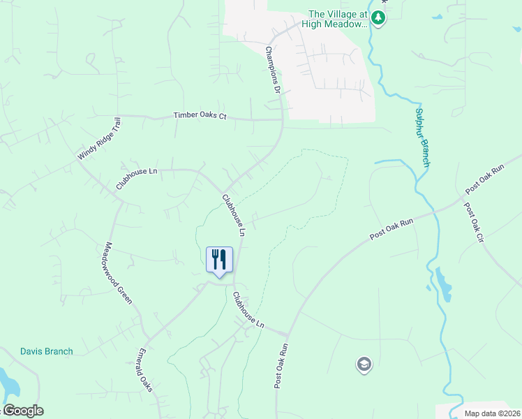 map of restaurants, bars, coffee shops, grocery stores, and more near 28633 Lakeside Green in Magnolia