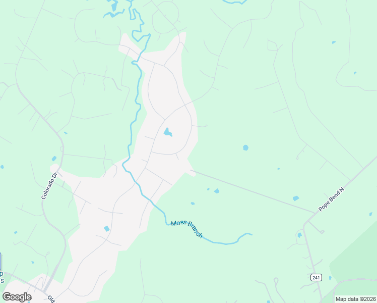 map of restaurants, bars, coffee shops, grocery stores, and more near 147 Raptor Beak Way in Cedar Creek