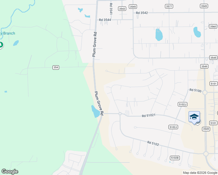 map of restaurants, bars, coffee shops, grocery stores, and more near 341 Road 51022 in Cleveland