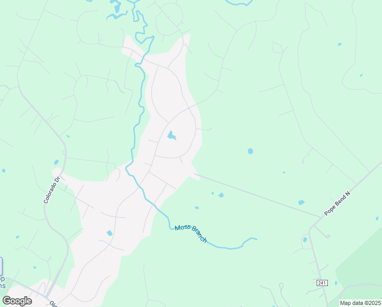 map of restaurants, bars, coffee shops, grocery stores, and more near 135 Raptor Beak Way in Cedar Creek