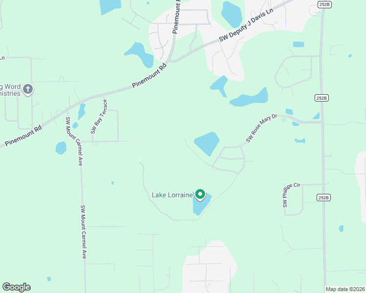 map of restaurants, bars, coffee shops, grocery stores, and more near 424 SW Silver Palm Dr in Lake City