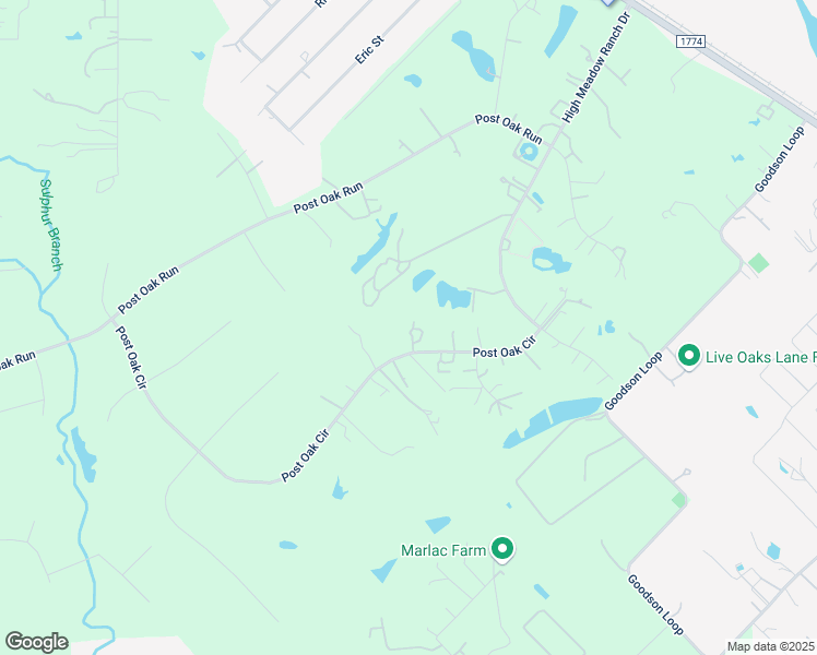 map of restaurants, bars, coffee shops, grocery stores, and more near 35930 Post Oak Circle in Magnolia