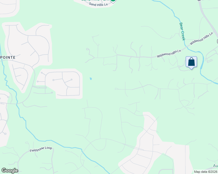 map of restaurants, bars, coffee shops, grocery stores, and more near 13800 Evergreen Way in Austin