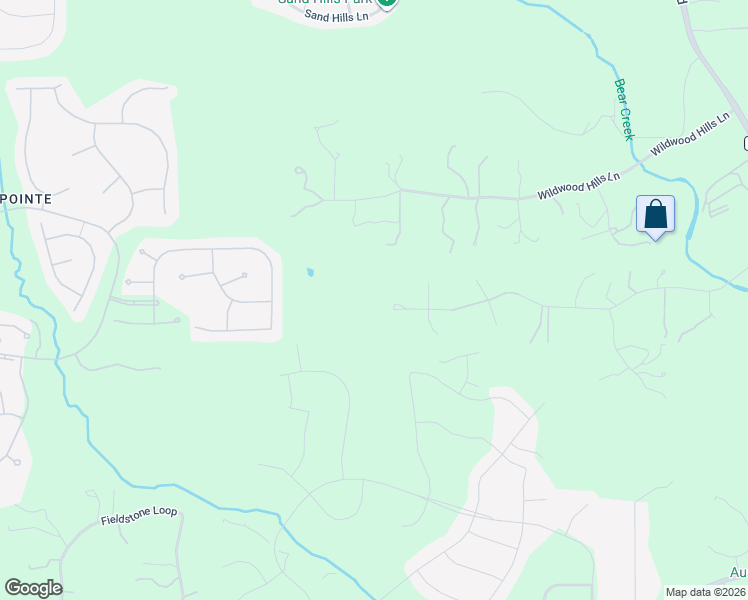 map of restaurants, bars, coffee shops, grocery stores, and more near 13800 Evergreen Way in Austin