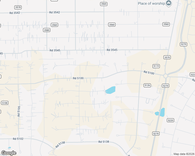 map of restaurants, bars, coffee shops, grocery stores, and more near 894 Road 5100 in Cleveland