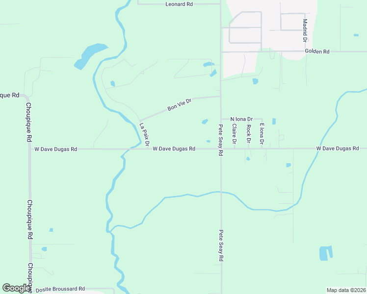 map of restaurants, bars, coffee shops, grocery stores, and more near 2289 West Dave Dugas Road in Sulphur