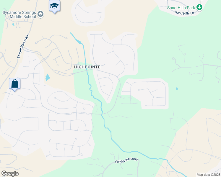 map of restaurants, bars, coffee shops, grocery stores, and more near 304 Dry Creek Road in Austin