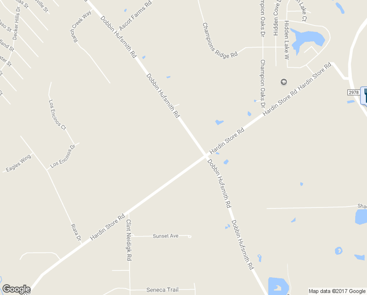 map of restaurants, bars, coffee shops, grocery stores, and more near 28411 Dobbin Hufsmith Road in Magnolia