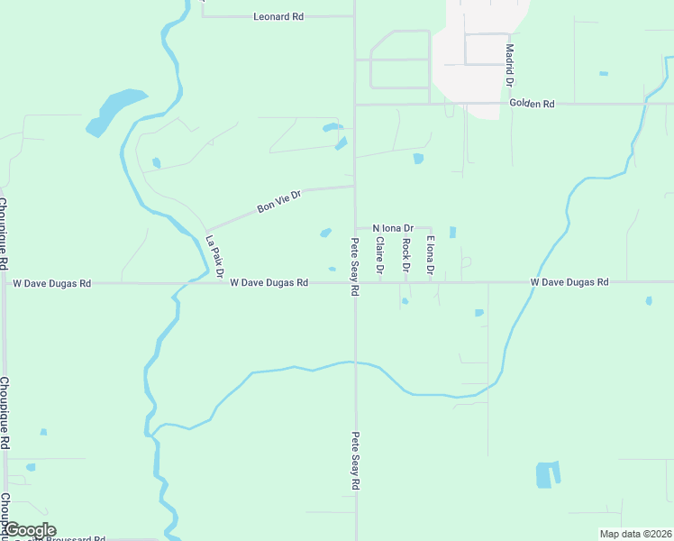 map of restaurants, bars, coffee shops, grocery stores, and more near 5290 Pete Seay Rd in Sulphur