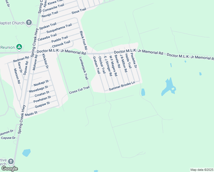 map of restaurants, bars, coffee shops, grocery stores, and more near 94 Chickat Trail in Crawfordville