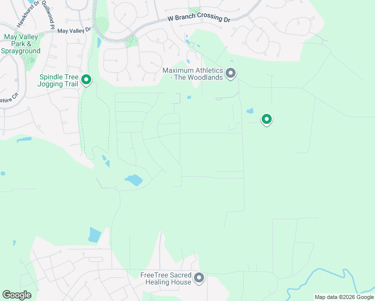 map of restaurants, bars, coffee shops, grocery stores, and more near 7823 Black Oak Drive in Magnolia