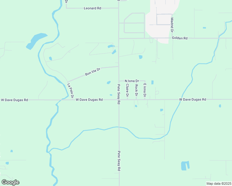 map of restaurants, bars, coffee shops, grocery stores, and more near 5290 Pete Seay Road in Sulphur