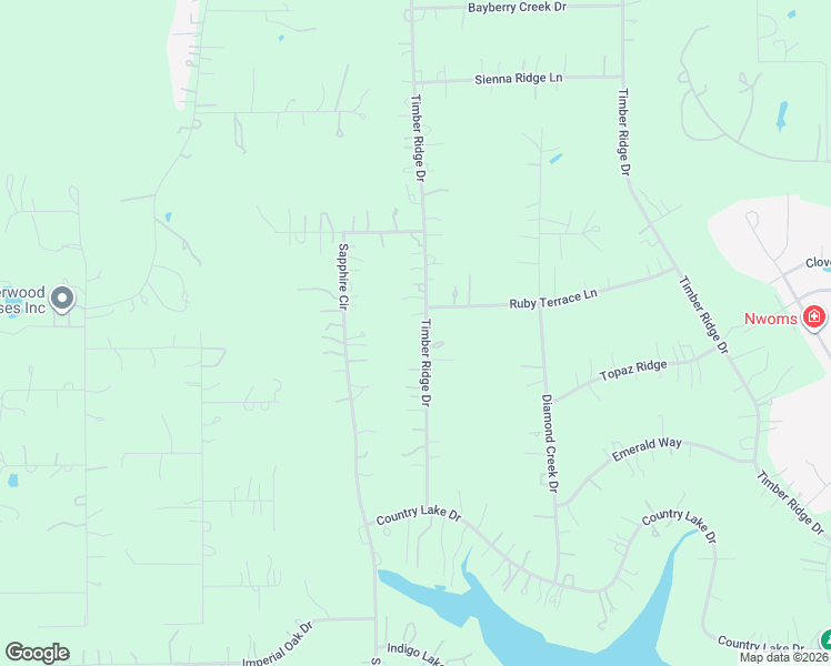 map of restaurants, bars, coffee shops, grocery stores, and more near 22202 Timber Ridge Drive in Magnolia