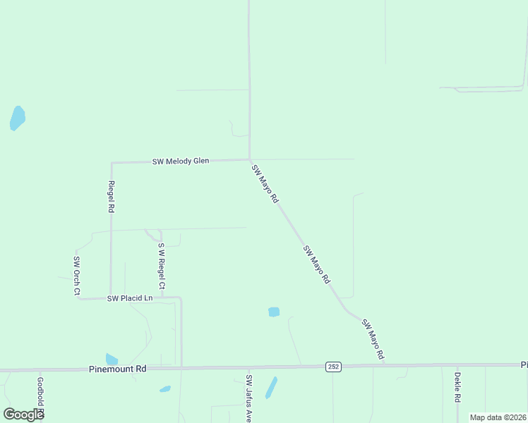 map of restaurants, bars, coffee shops, grocery stores, and more near 2379 Southwest Mayo Road in Lake City