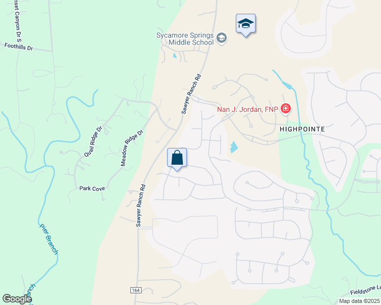 map of restaurants, bars, coffee shops, grocery stores, and more near 266 Desert Willow Way in Austin
