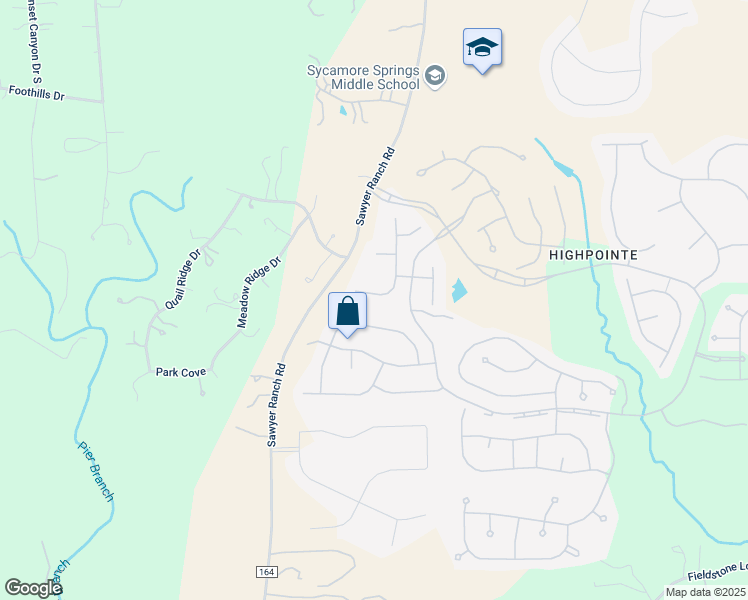 map of restaurants, bars, coffee shops, grocery stores, and more near 266 Desert Willow Way in Austin