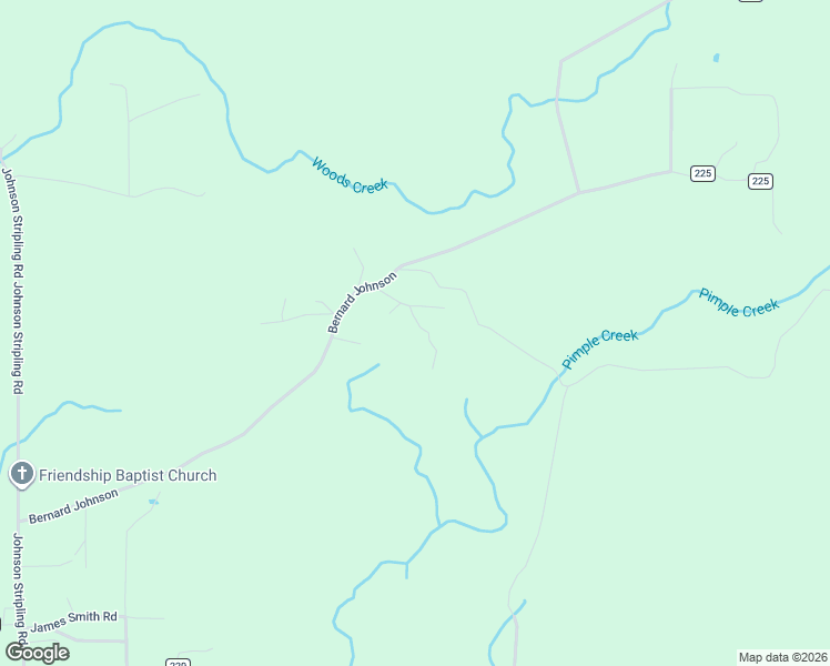 map of restaurants, bars, coffee shops, grocery stores, and more near 2055 Bernard Johnson in Perry