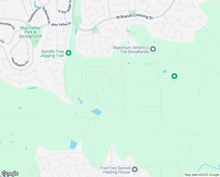 map of restaurants, bars, coffee shops, grocery stores, and more near 7822 Black Oak Drive in Magnolia