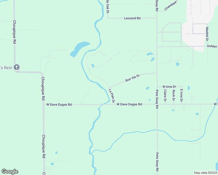 map of restaurants, bars, coffee shops, grocery stores, and more near 5099 La Paix Dr in Sulphur