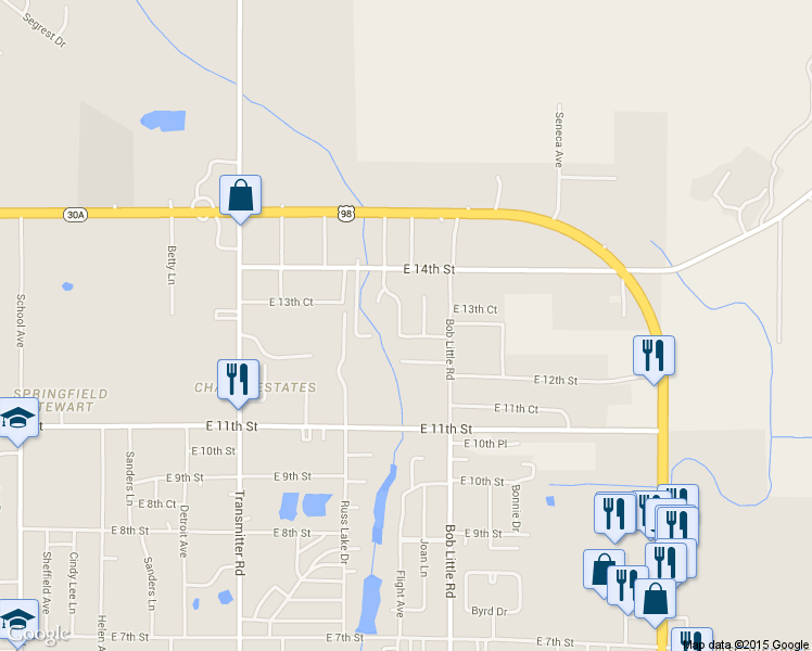 map of restaurants, bars, coffee shops, grocery stores, and more near 3995 Delisa Ave in Panama City