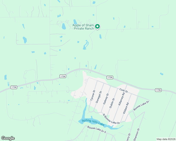 map of restaurants, bars, coffee shops, grocery stores, and more near 32073 Farm to Market Road 1736 in Hempstead