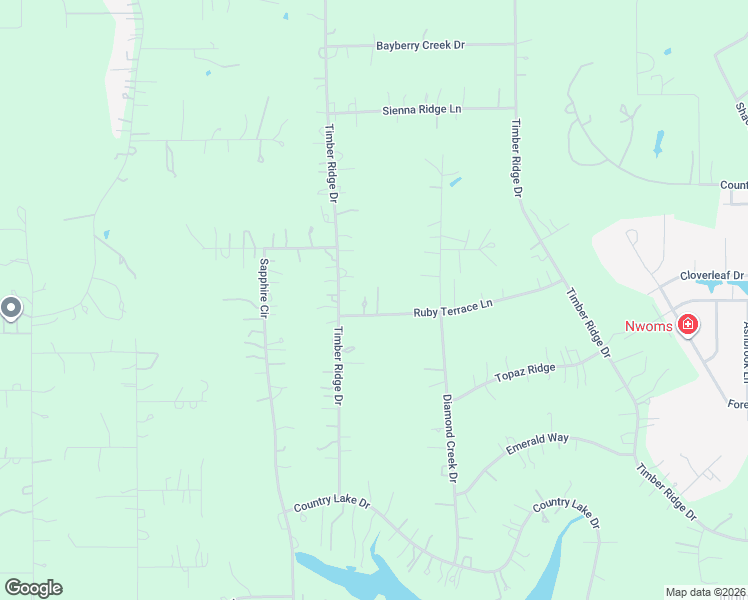 map of restaurants, bars, coffee shops, grocery stores, and more near 20210 Ruby Terrace Lane in Magnolia