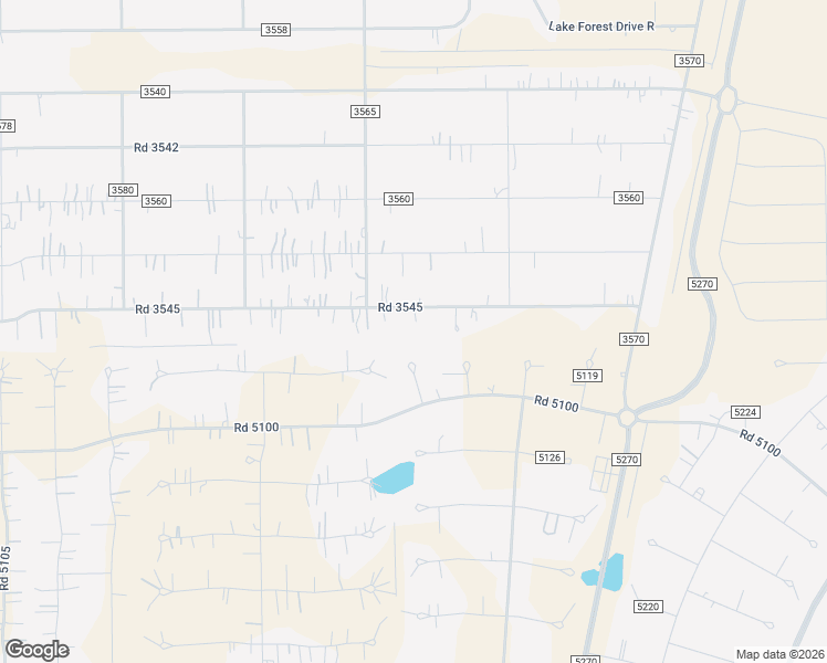 map of restaurants, bars, coffee shops, grocery stores, and more near 2510 Road 3545 in Cleveland