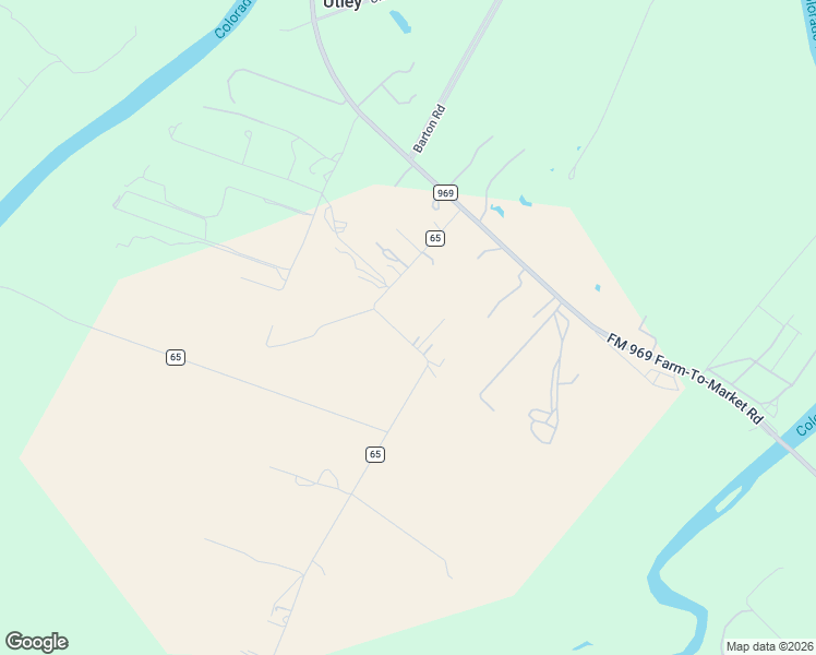 map of restaurants, bars, coffee shops, grocery stores, and more near 179 Wilbarger Bend Road in Bastrop