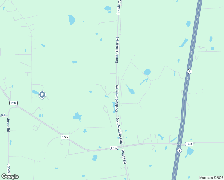 map of restaurants, bars, coffee shops, grocery stores, and more near 27201 Double Culvert Road in Hempstead