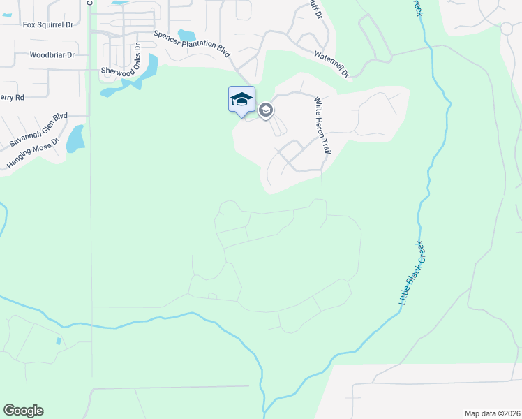 map of restaurants, bars, coffee shops, grocery stores, and more near 2792 Wood Stork Trail in Orange Park
