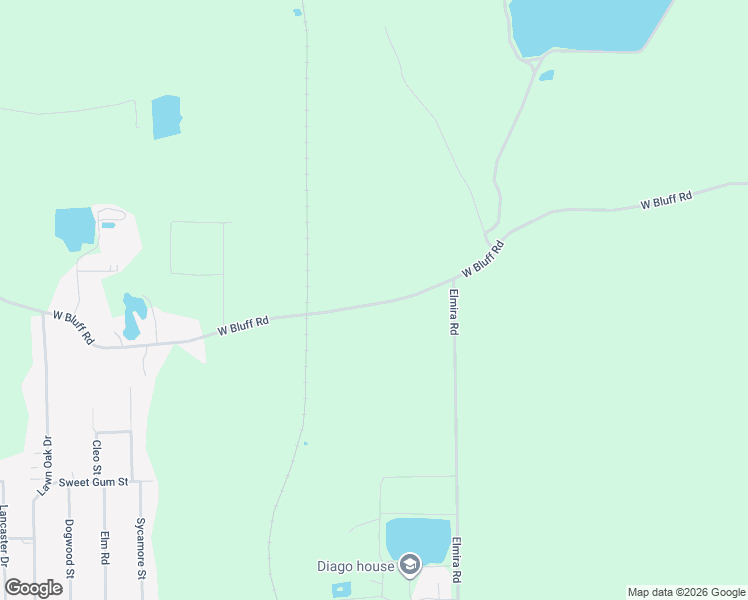 map of restaurants, bars, coffee shops, grocery stores, and more near 3201 West Bluff Road in Orange