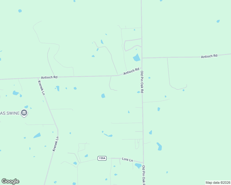 map of restaurants, bars, coffee shops, grocery stores, and more near 1409 Antioch Road in Paige