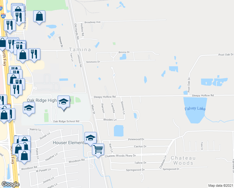 map of restaurants, bars, coffee shops, grocery stores, and more near 9743 Sleepy Hollow Road in Shenandoah
