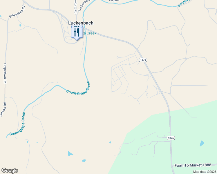 map of restaurants, bars, coffee shops, grocery stores, and more near 4892 Ranch Road in Fredericksburg