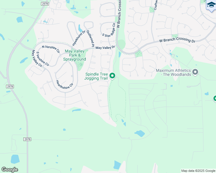 map of restaurants, bars, coffee shops, grocery stores, and more near 22 Trailing Lantana Place in Magnolia