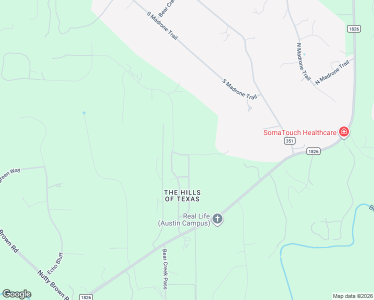 map of restaurants, bars, coffee shops, grocery stores, and more near 6806 Rio Bravo Lane in Austin