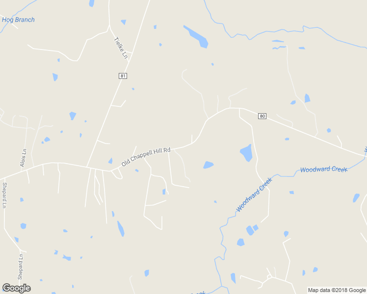 map of restaurants, bars, coffee shops, grocery stores, and more near County Road 80 in Brenham