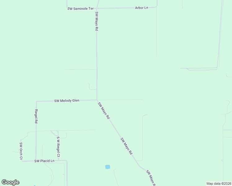 map of restaurants, bars, coffee shops, grocery stores, and more near 2038 Southwest Mayo Road in Lake City