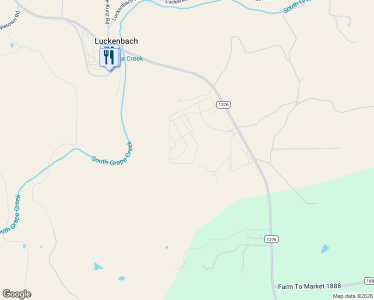 map of restaurants, bars, coffee shops, grocery stores, and more near in Luckenbach