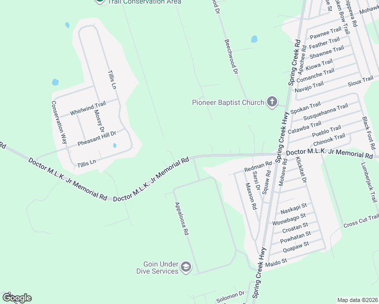 map of restaurants, bars, coffee shops, grocery stores, and more near 1266 Doctor Martin Luther King Junior Memorial Road in Crawfordville