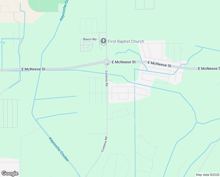 map of restaurants, bars, coffee shops, grocery stores, and more near 4606 Morgan Lane in Lake Charles